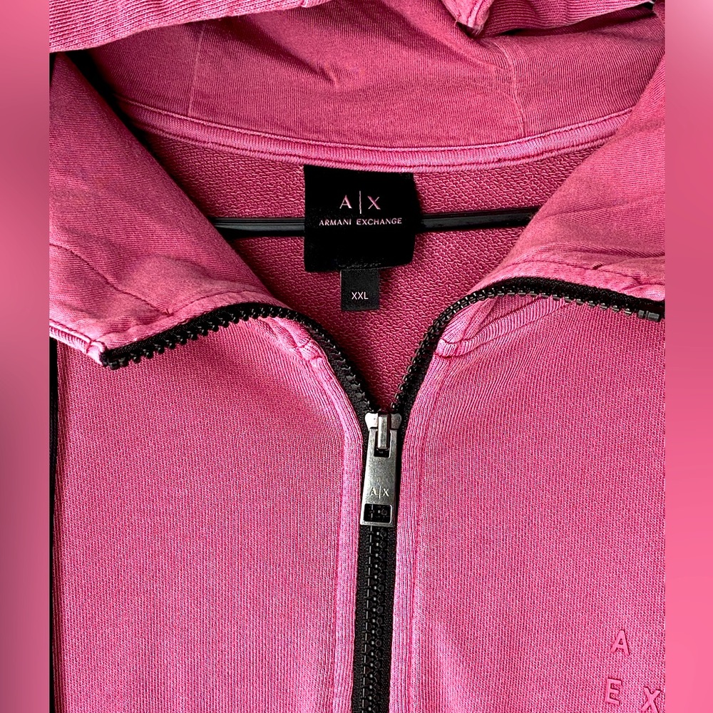 Armani Exchange zipper jacket hoodie